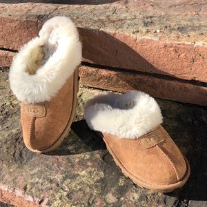 UGG Women's Coquette Slide Slippers - Chestnut - Size 6